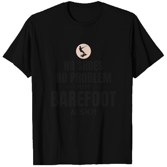 Barefoot Water Skiing Extreme Sports Barefooting T Shirts