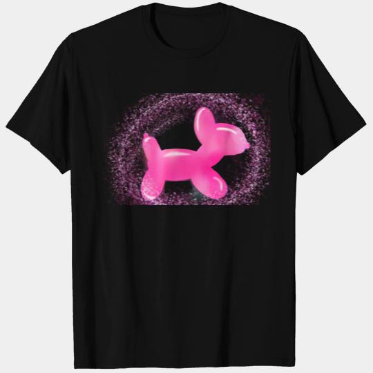Pink balloon dog T Shirts