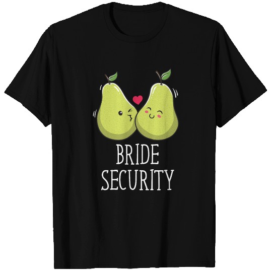 Bride Security Funny Wedding Little Ring Bear T Shirts