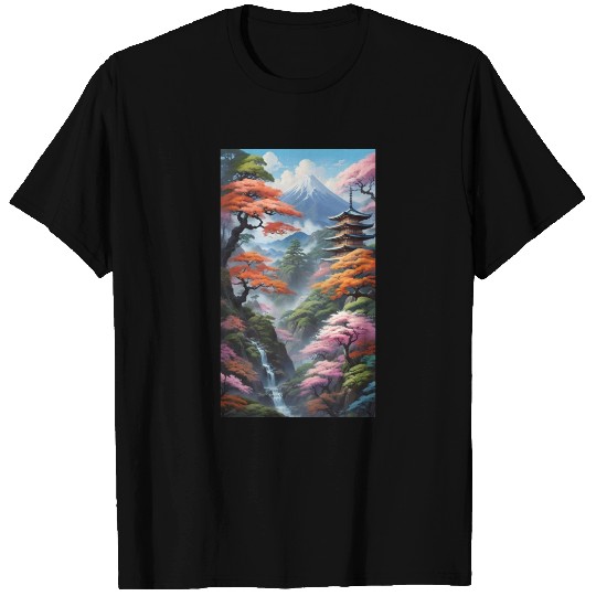 Japanese mountain T Shirts