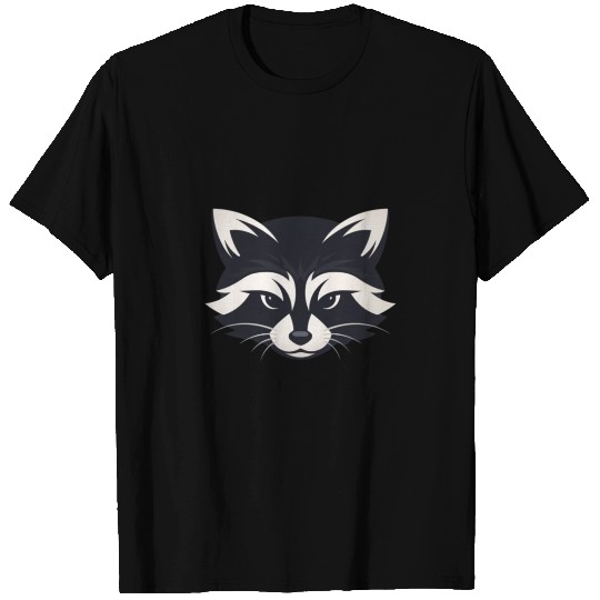 Graphic Illustration of a Stylized Black and T Shirts