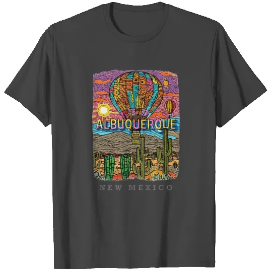 Albuquerque New Mexico NM Desert Oasis SD528 T Shirts