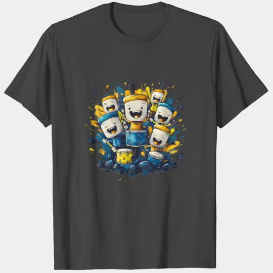 Clumsy Marching Band Mayhem T Shirts