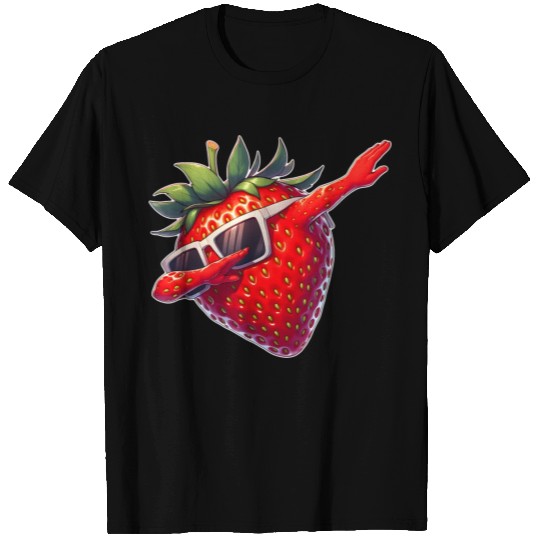 Funny Cool Dab Strawberry Festival 2024 T Shirts