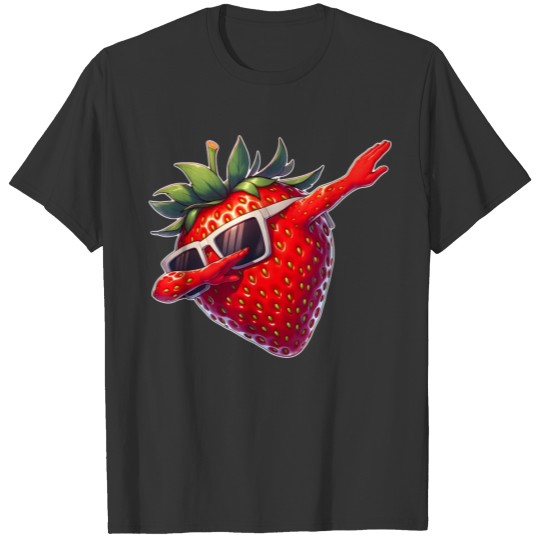 Funny Cool Dab Strawberry Festival 2024 T Shirts