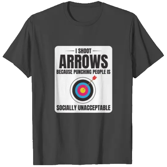 Archery Targets Archer Bullseye Shooting Sport T Shirts
