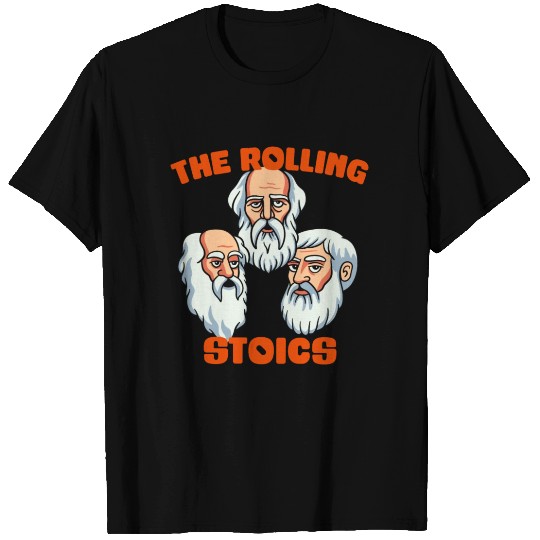 Greek Philosophers - Rolling Stoics T Shirts