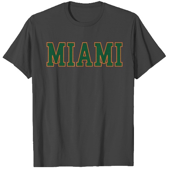 Miami Florida Throwback Design Classic T Shirts