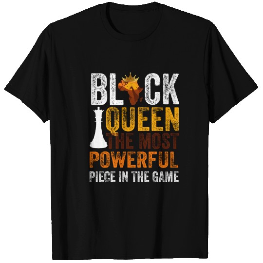 Black queen the most powerful T Shirts