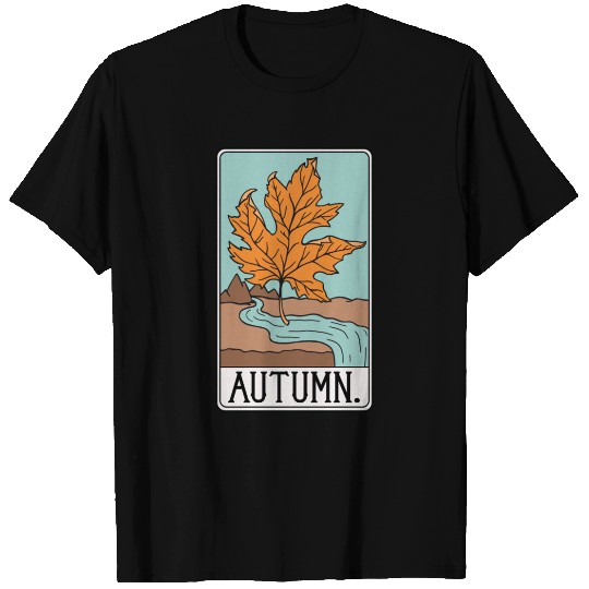 The Autumn - Tarot Card T Shirts