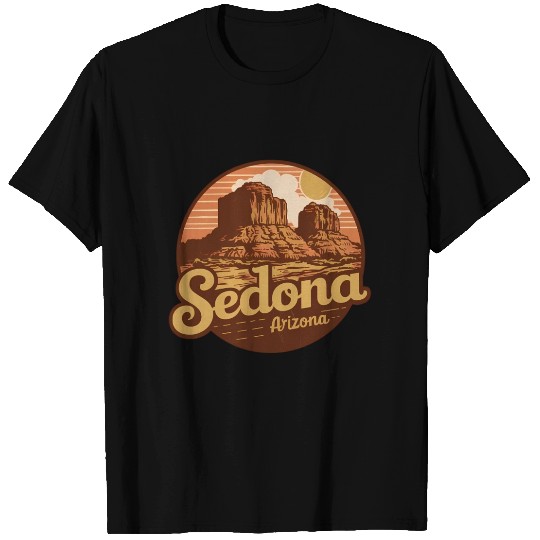 Sedona Arizon Vintage Sunset T Shirts