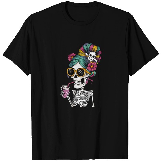 Sassy Cinco De Drinko Skeleton T Shirts