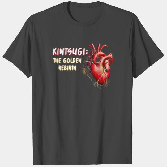 Kintsugi The Golden Rebirth Kintsukuroi T Shirts