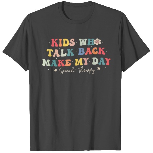 Speech Therapy Speech Language Pathologist SLP T Shirts