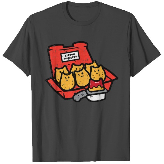 Kitten Nuggets Fast Food Cat Food Lover T Shirts