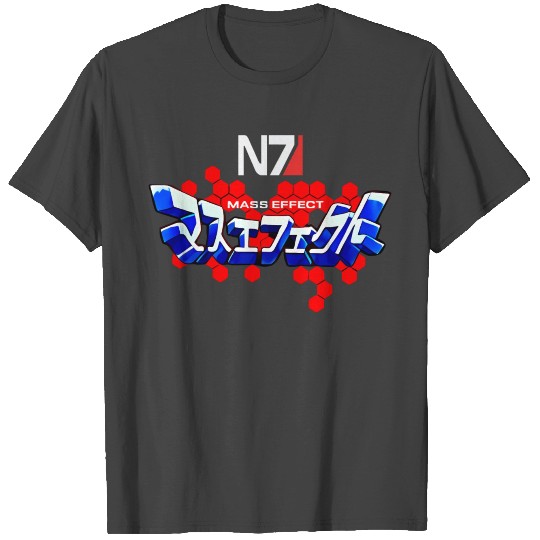 Mass Effect N7 japanese T Shirts