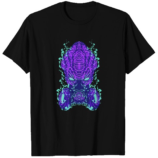 Alien Gas Mask Protos T Shirts