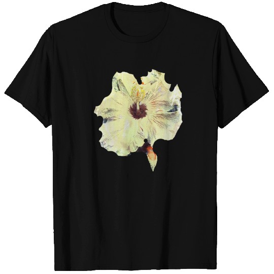 Yellow Flower, Primitive, Folk, Minimalist Art T Shirts