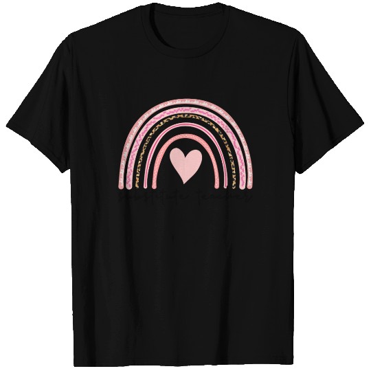 Substitute Teacher Boho Rainbow Back To School T Shirts