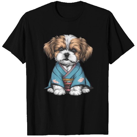 Shih Tzu In Kimono T Shirts