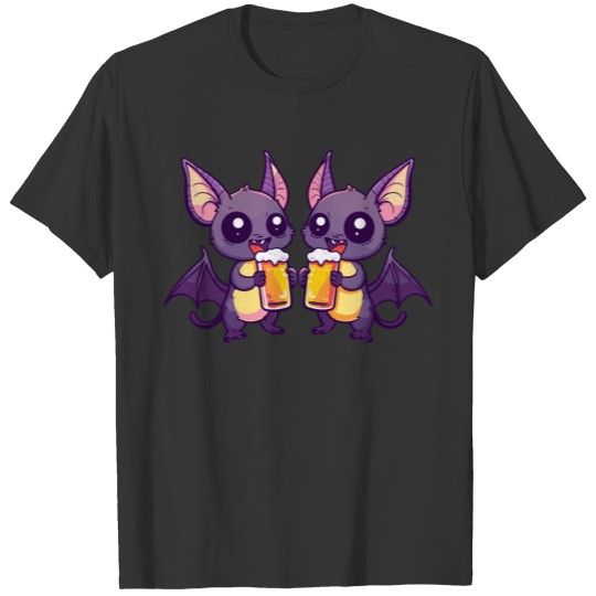 Bat Beer Funny Party T Shirts