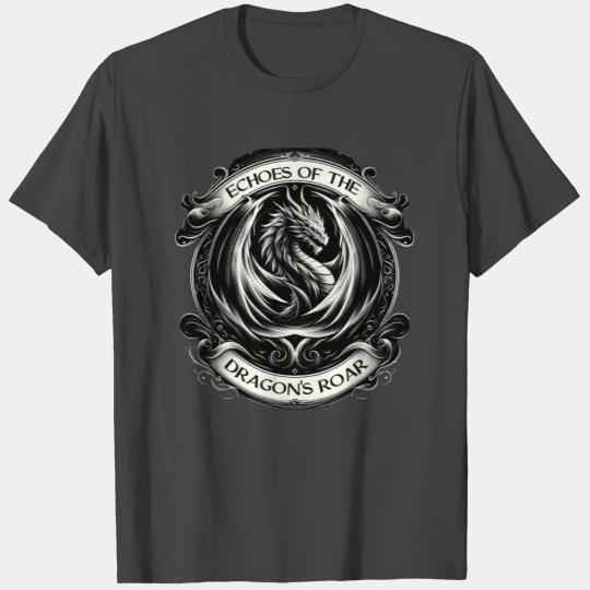 Baroque Dragon's Mighty Roar T Shirts