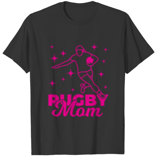 Funny Rugby Mom T Shirts