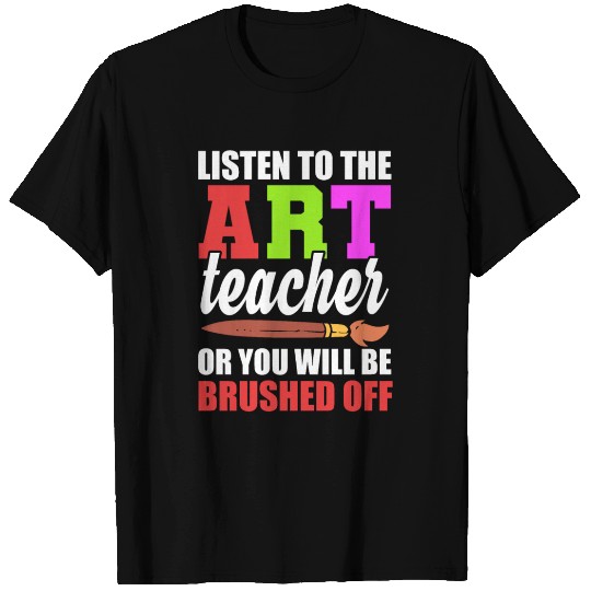 Funny Art Teacher Art Critic T Shirts