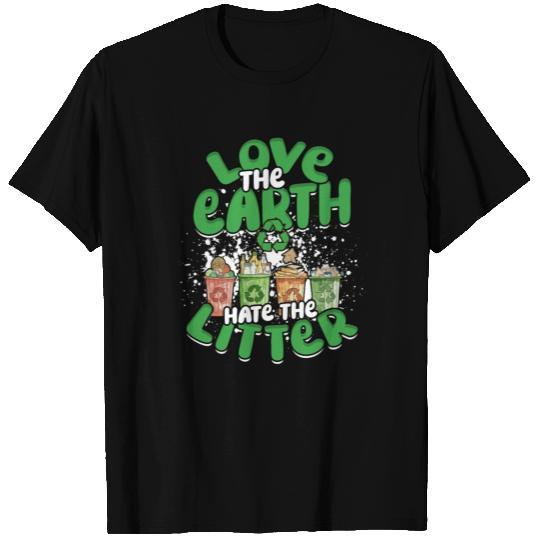 Anti Littering Environment Recycle Trash T Shirts
