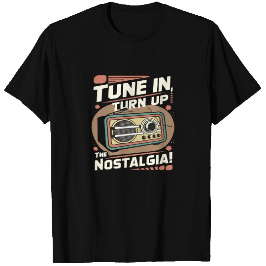 Tune In, Turn Up the Nostalgia with Vintage Radio T Shirts