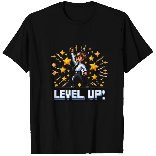 Game On: Triumphant Ascension - Level Up T Shirts