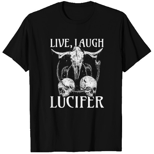 Live Love Lucifer Goth Festival Death Metal T Shirts