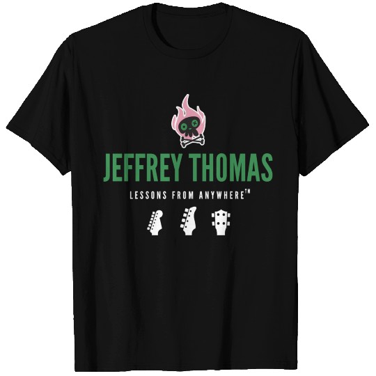 Jeffrey Thomas White Logo T Shirts