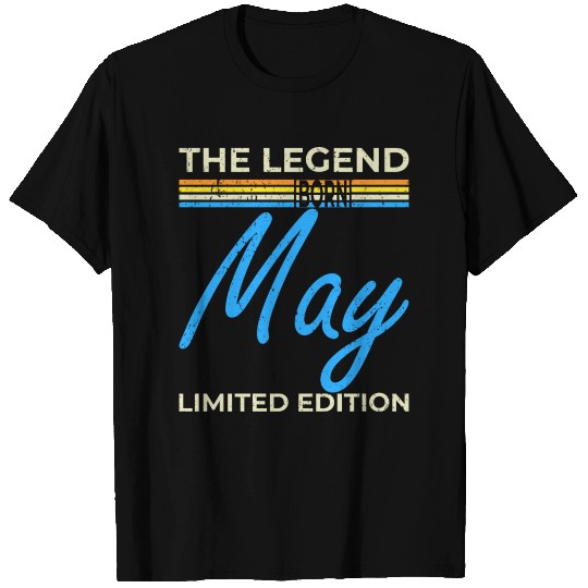 The Legend May Design T Shirts