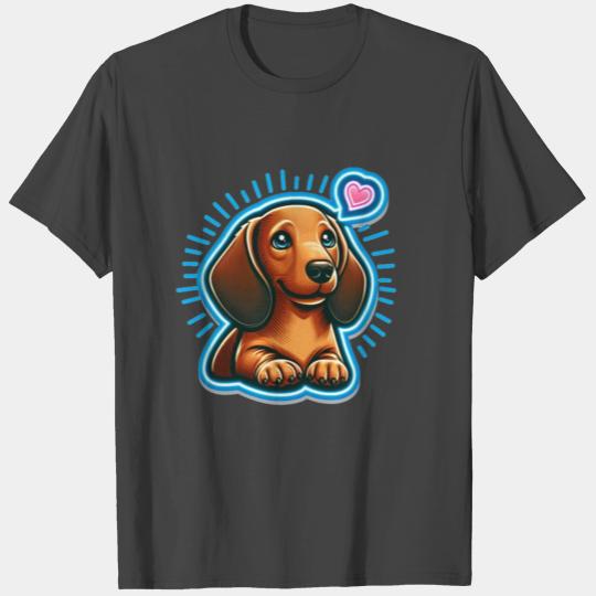 Royal Miniature Dachshund Puppy Graphic Universe T Shirts