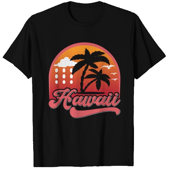 Island Sunset Aloha Paradise Hawaiian sunset T Shirts
