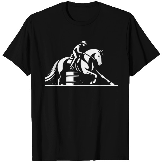 Cowboy Rodeo Silhouette T Shirts