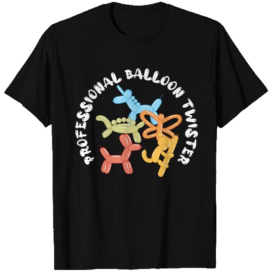 Professional Balloon Animal Twister Circus T Shirts