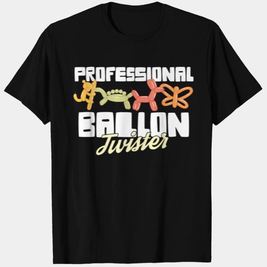Professional Balloon Animal Twister Circus T Shirts