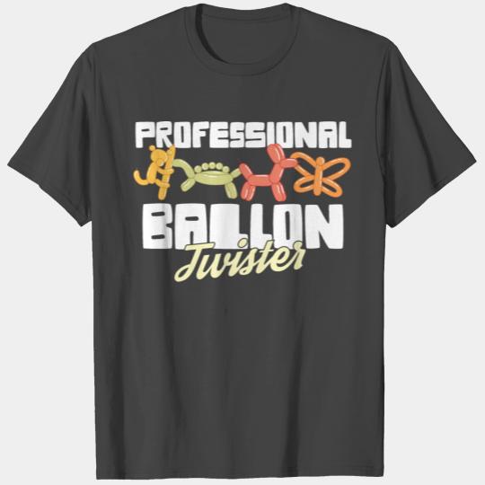 Professional Balloon Animal Twister Circus T Shirts