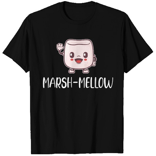 Marsh-Mellow Marshmallow Puns Cocoa RV Mountain T Shirts