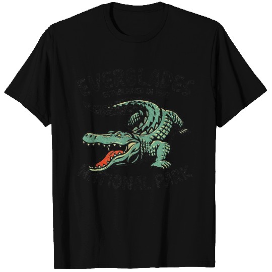 Everglades Florida National Park Crocodile T Shirts