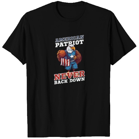 4th Of July Basketball American Patriot T Shirts