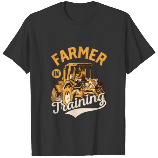 Farmer In Training Animal Farm Farming T Shirts