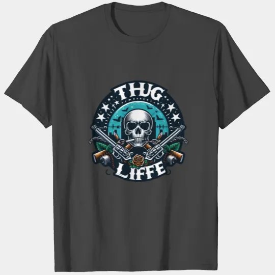 Thug Life Emblem T Shirts