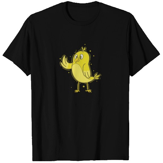 Canary waving T Shirts