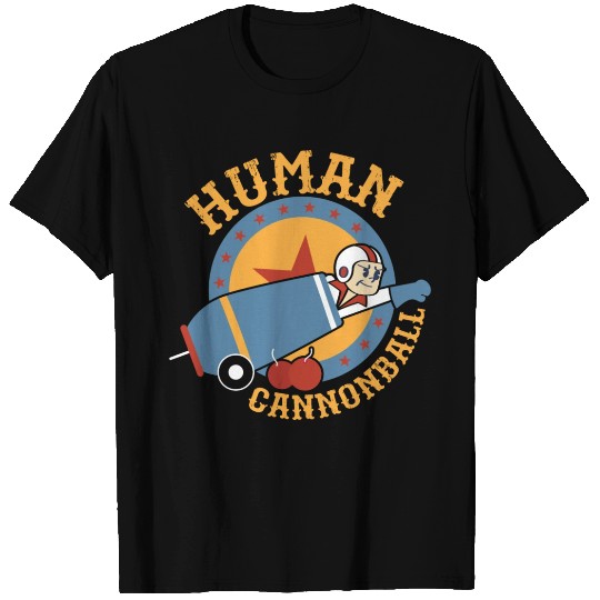 Human Cannonball Theme Party Circus Costume T Shirts