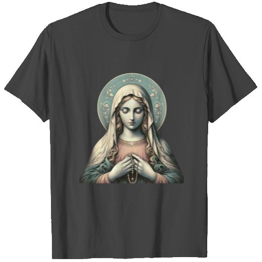Serene Madonna ic Image T Shirts