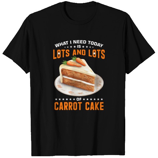 Dessert Carrot Cake Design for a Carrot Cake T Shirts