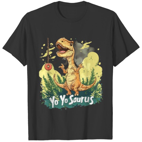 YoYo Saurus Funny Dino First Play T Shirts